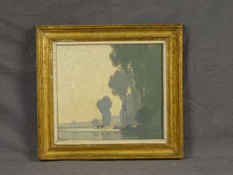 JACOB Alexandre (1876-1972) - Cheval s'abreuvant 
