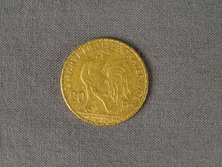 Pièce de 20 francs or 1912