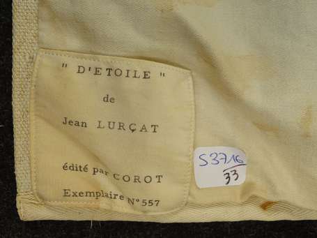 LURCAT Jean (1892-1966) d'après. D'Etoile. Toile 
