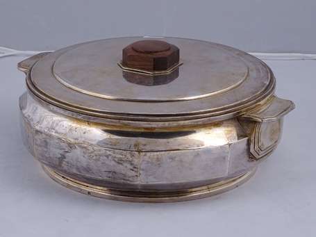 BOULENGER - Légumier à pans en argent, PB 1 kg 