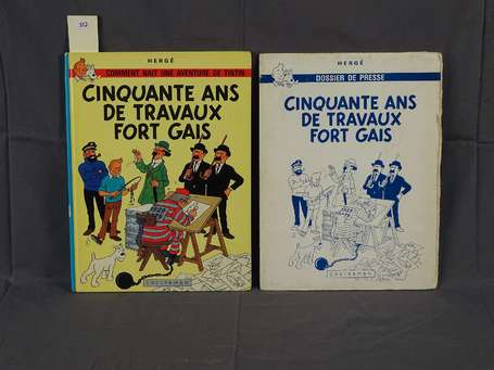 Hergé : 50 ans de travaux fort gais en édition 