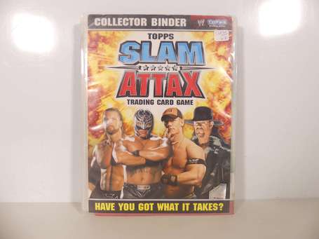 Albums de plus de 200 cartes de catch Slam Attax 