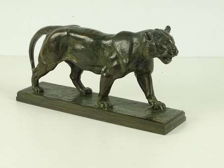 BARYE Antoine-Louis 1796-1875 Tigre en marche, 