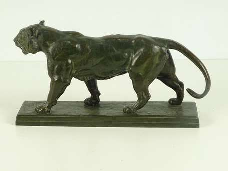 BARYE Antoine-Louis 1796-1875 Tigre en marche, 