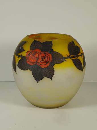 PEYNAUD Jean-Simon (1869-1952) - Vase boule en 