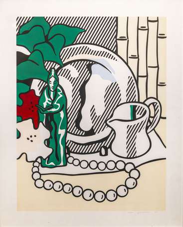 LICHTENSTEIN Roy (1923-1997) - Nature morte. 