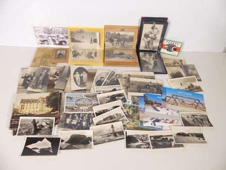 Petit lot de cartes postales en retirages et 