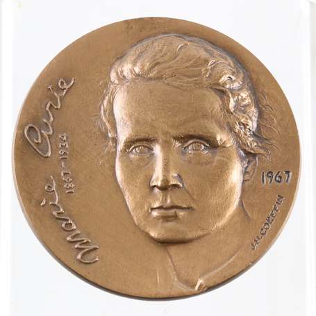 1 Médaille en bronze.67mm. Poids 170g. Marie 