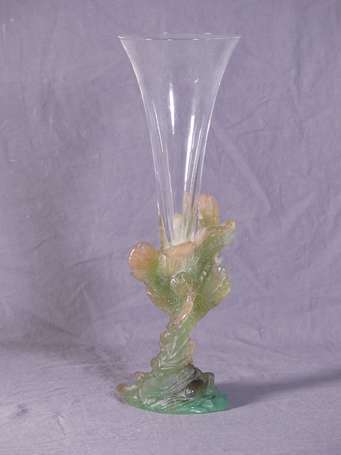 DAUM Nature - Vase, la coupe flûte de cristal, le 