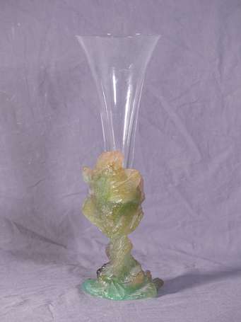 DAUM Nature - Vase, la coupe flûte de cristal, le 
