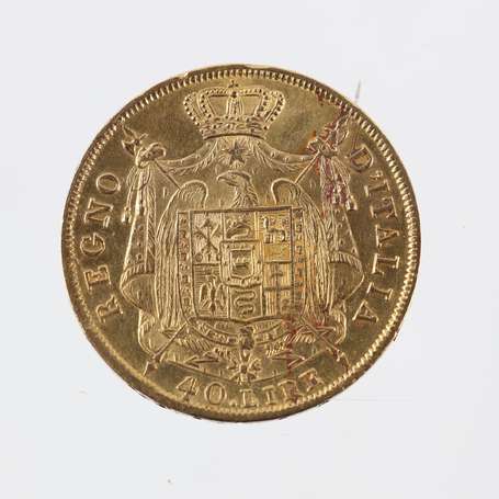 Napoléon 1er Tête laurée. 5 Frs 1814 Q. TB/TTB.