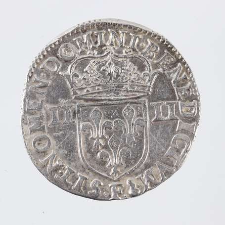 Louis XIV. Quart d'écu en argent 1647.L. (Bayonne)