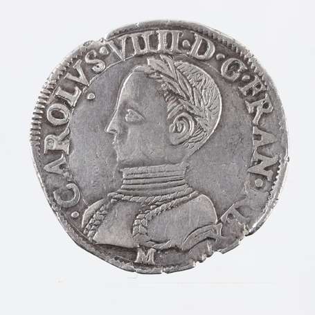 Charles  IX (1560-1574). Teston en argent 1564 D. 