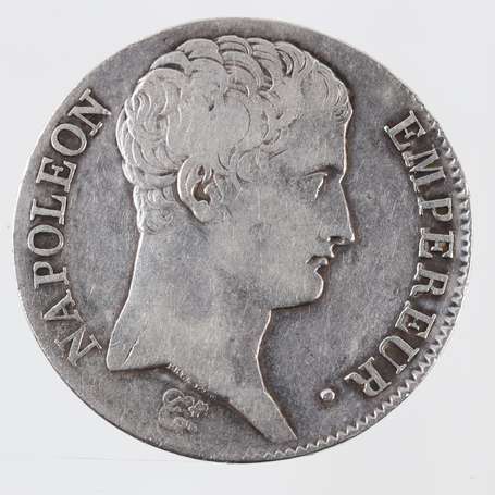 Napoléon 1er Tête laurée République. 5 Frs en 