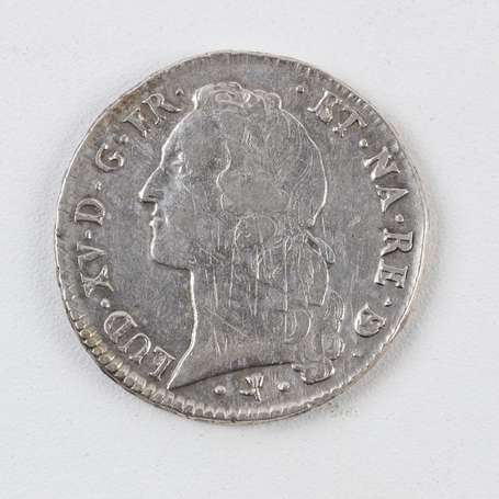 Louis XV. Ecu d'argent au Bandeau en argent 1769 A