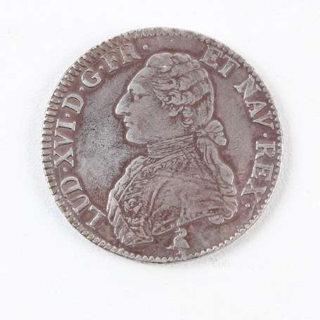 Louis XVI. Demi écu au Bandeau en argent 1792 A. 