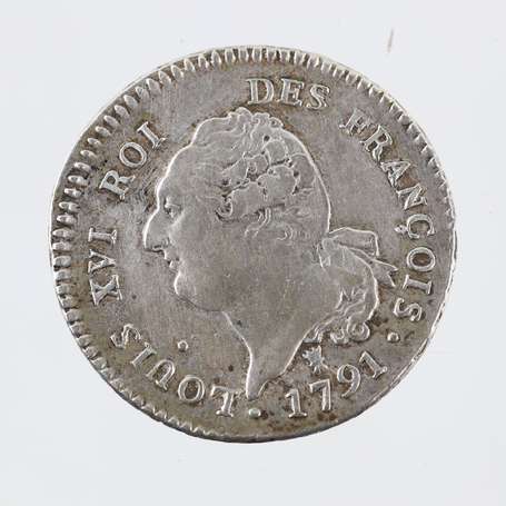 Louis XVI. 1/4 d'Ecu Constitutionnel ou 30 Sols en