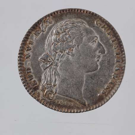 Louis XVI. Ecu aux Lauriers en argent  1779 Pau. 